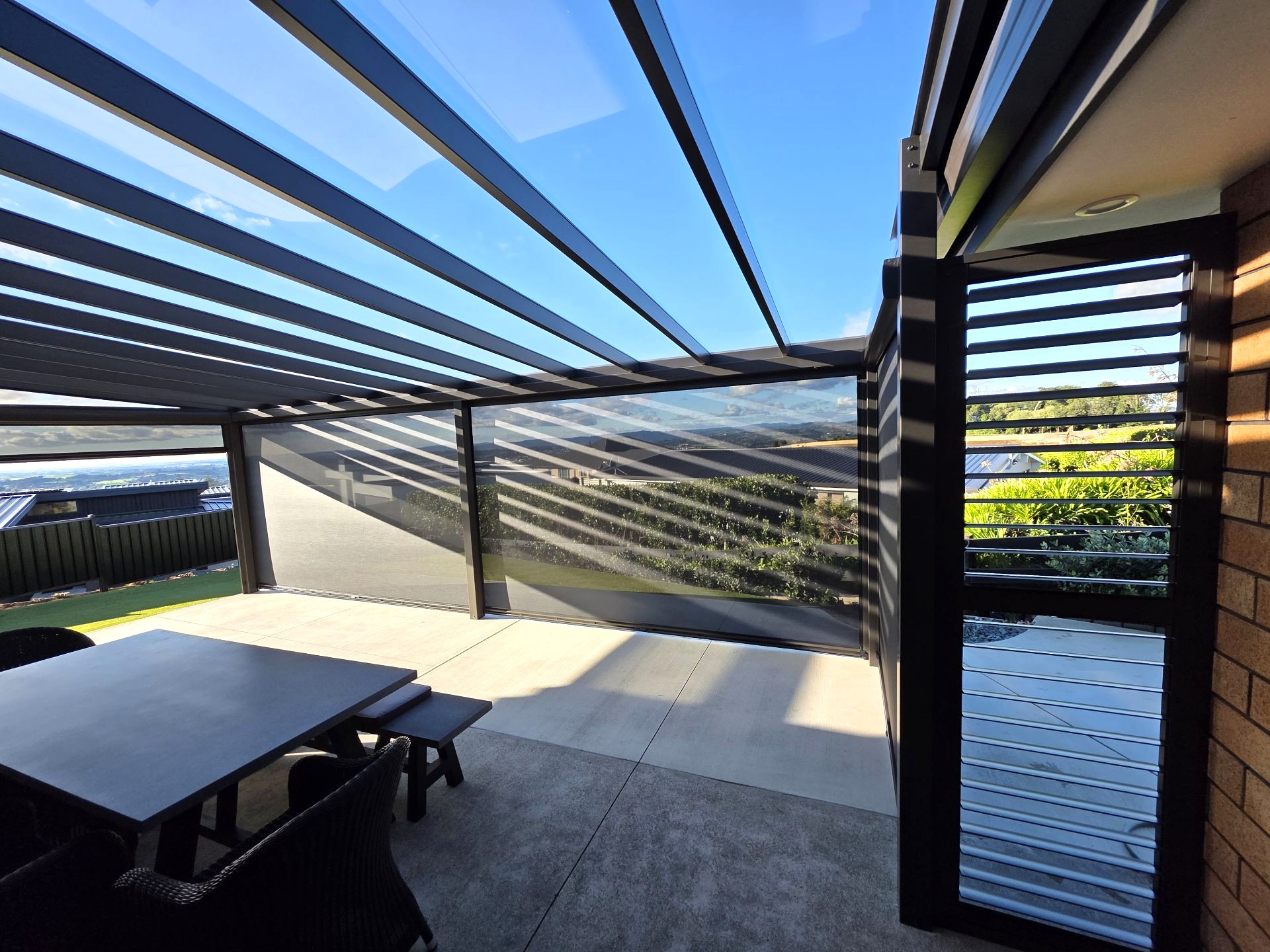 Ziptrak® outdoor blind